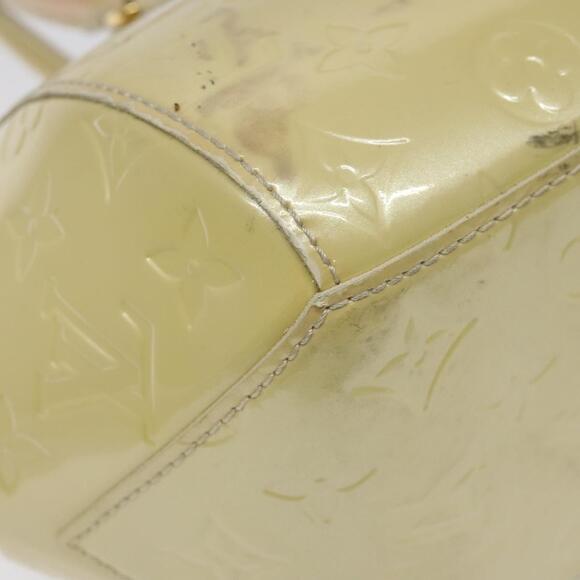 LOUIS VUITTON Monogram Vernis Sherwood PM Hand Bag Broncorail M91491 - Picture 13 of 16